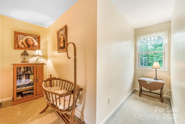 121 W Ashe Bridge Rd W, Marion, NC 28752 - corridor featuring carpet floors and baseboards