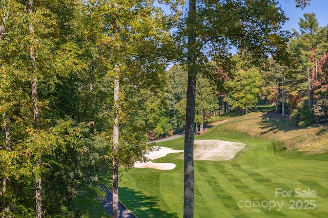 324 Austin Mountain Dr, Burnsville, NC 28714 - view of home's community with golf course view and a lawn