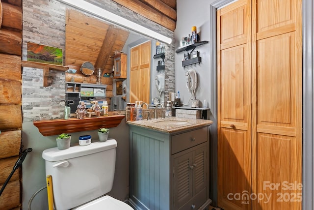 3763 Laurel Heights Dr, Morganton, NC 28655 - bathroom featuring toilet and vanity
