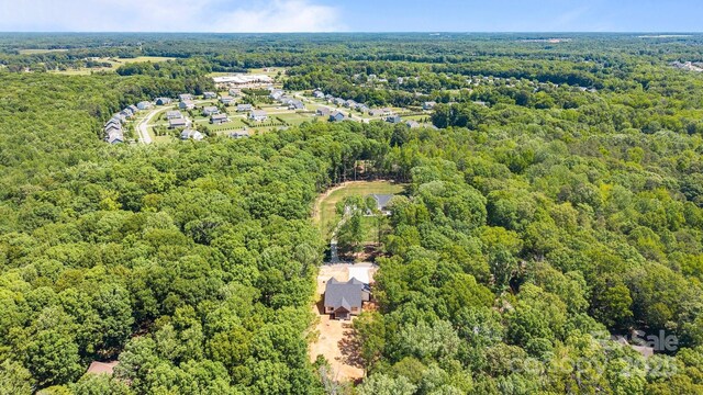1408 Bloomsberry Ln, Waxhaw, NC 28173 - bird's eye view of a heavily wooded area