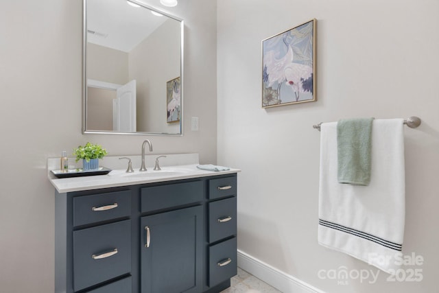 4616 Gold Finch Dr, Denver, NC 28037 - bathroom featuring vanity and baseboards