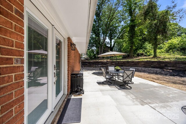 2076 Junction Rd, Mocksville, NC 27028 - view of patio with outdoor dining area
