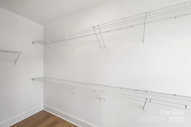 13605 Tranquil Day Dr, Matthews, NC 28105 - spacious closet with dark wood-type flooring