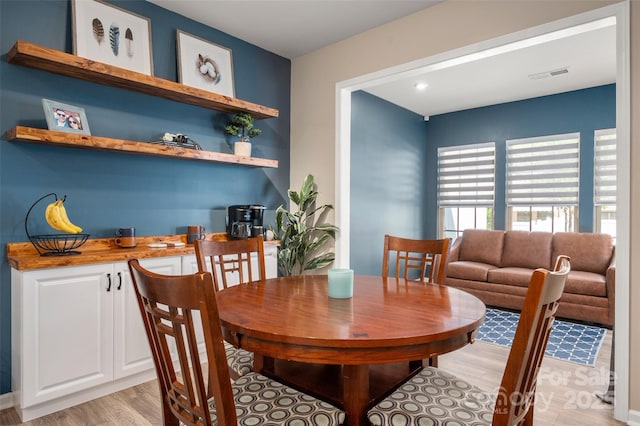 5014 Forest Hills Pl, Fort Mill, SC 29707 - dining area featuring light wood-style floors