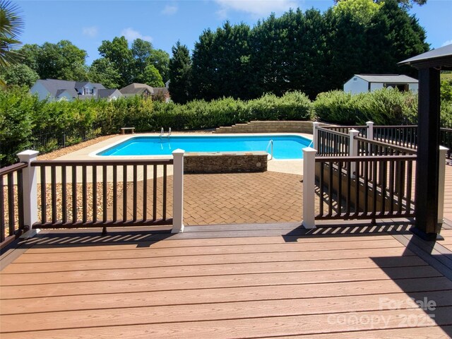 903 Furman Ct, Fort Mill, SC 29708 - view of pool with a deck and a patio