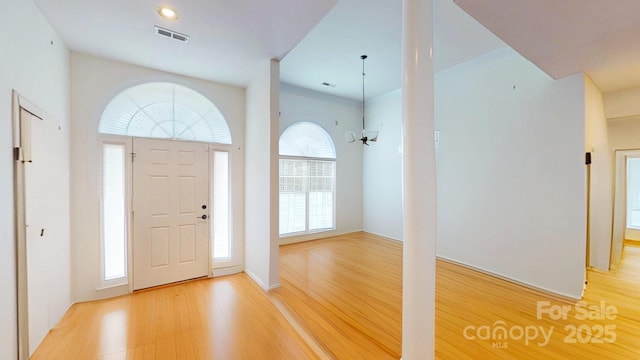 1337 Braeburn Rd NW, Concord, NC 28027 - foyer featuring light wood finished floors
