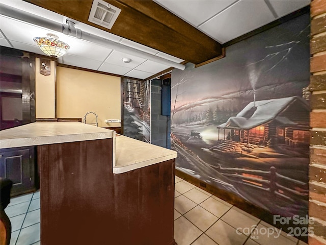 200 Woodside Dr, Morganton, NC 28655 - bar featuring tile patterned flooring