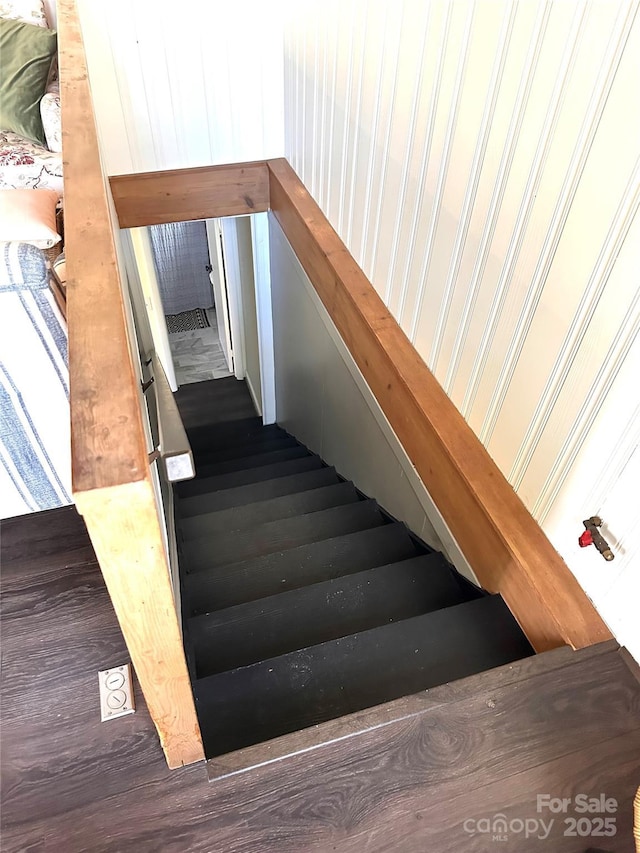 view of stairs
