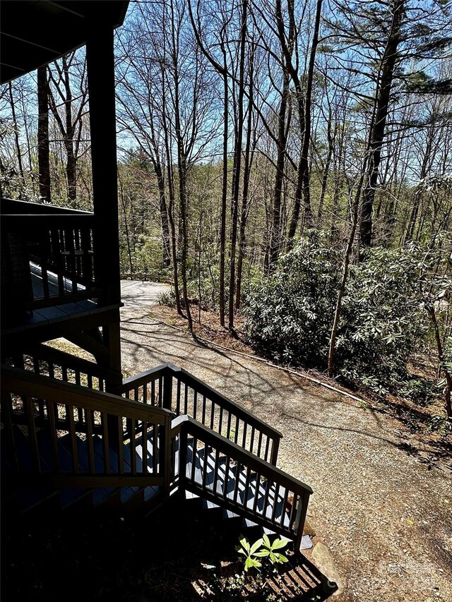 view of deck