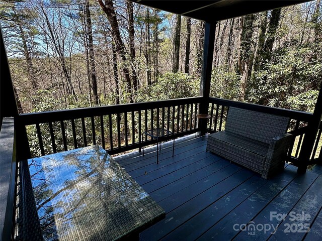 view of deck