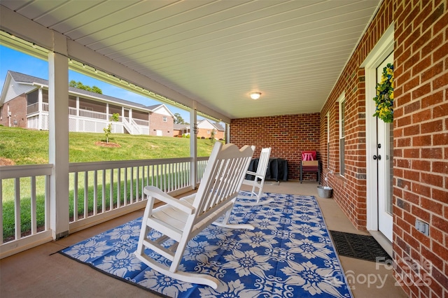 105 Kingston Pl, Spindale, NC 28160 - view of patio / terrace featuring a porch