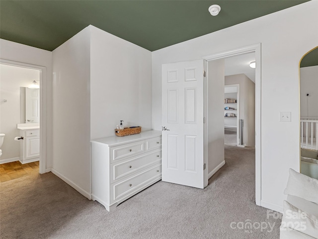 85 Lumber River Rd, Fletcher, NC 28732 - corridor with light colored carpet and baseboards