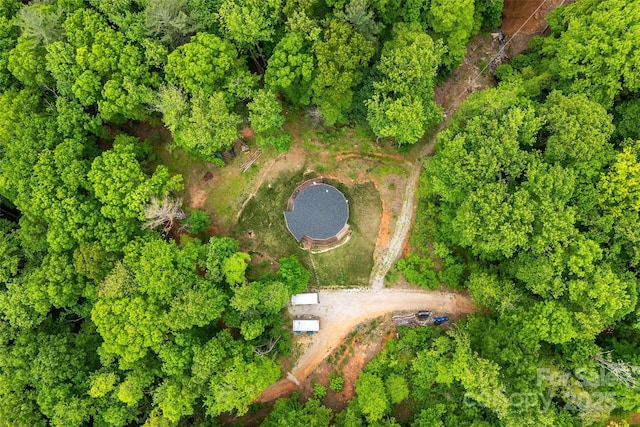 aerial view of property's location
