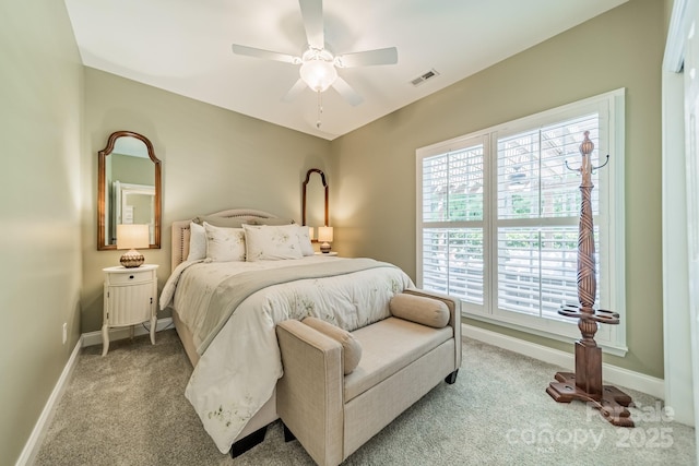 12039 Lawings Corner Dr, Huntersville, NC 28078 - bedroom with carpet, baseboards, and ceiling fan