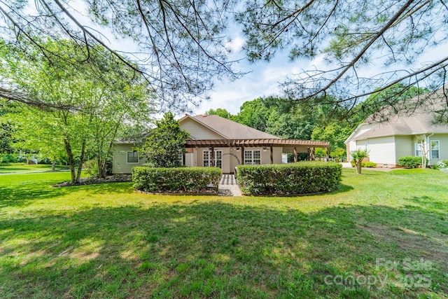 12039 Lawings Corner Dr, Huntersville, NC 28078 - rear view of house with a lawn