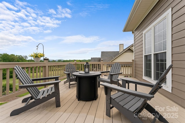 230 Fairway Falls Rd, Mills River, NC 28759 - view of wooden deck