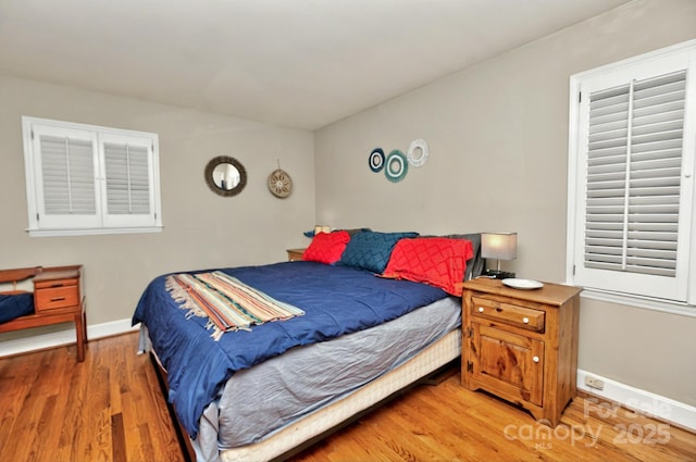 3430 Rea Rd, Charlotte, NC 28226 - bedroom featuring light wood-style flooring and baseboards