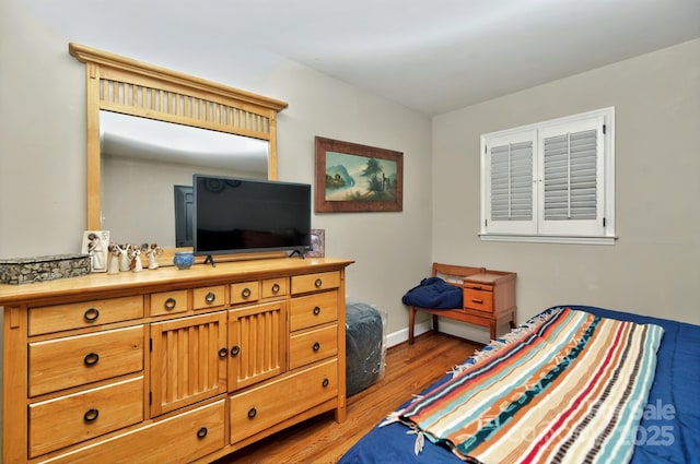 3430 Rea Rd, Charlotte, NC 28226 - bedroom featuring light wood-style floors and baseboards