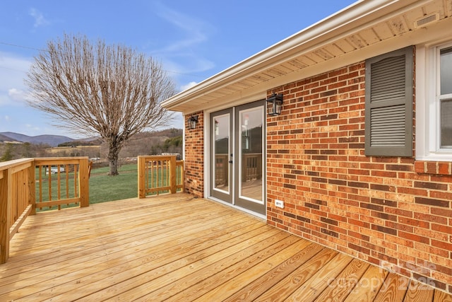 276 Bob Mcneill Rd, West Jefferson, NC 28694 - deck with a mountain view