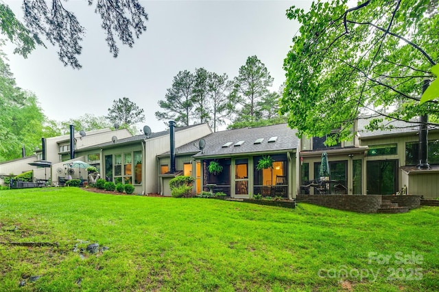 115 Pine Grove Cir, Clover, SC 29710 - back of house with a yard