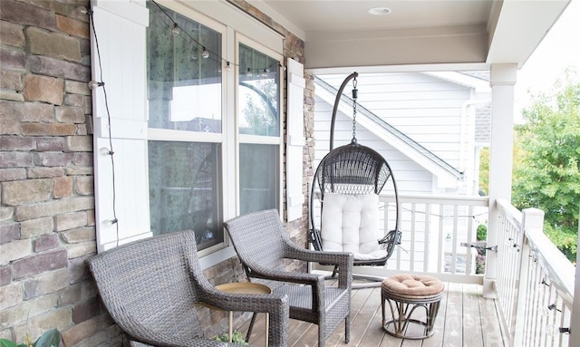 745 Garrett Green Way, Fort Mill, SC 29715 - view of wooden terrace