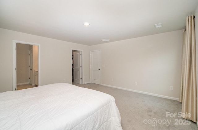 18026 Stark Way, Charlotte, NC 28278 - bedroom featuring light colored carpet and baseboards