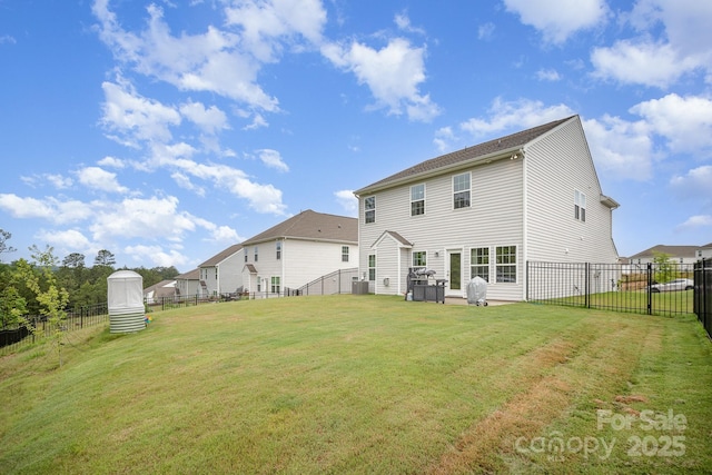 18026 Stark Way, Charlotte, NC 28278 - back of property with central air condition unit