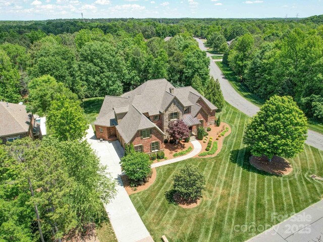 200 Waterby Way, Matthews, NC 28104 - view from above of property featuring a forest