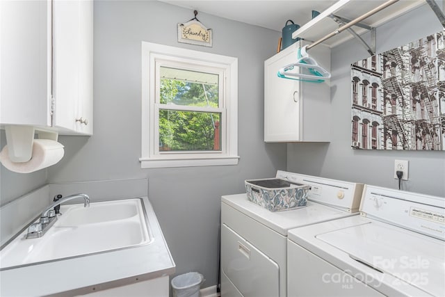 307 Tree Haven Blvd, Hendersonville, NC 28791 - laundry room with cabinet space and washing machine and clothes dryer
