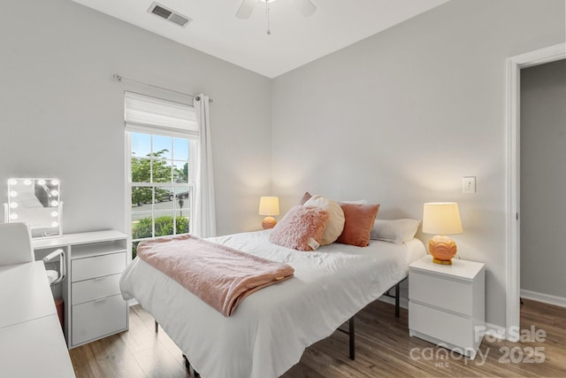 3820 Leela Palace Way, Fort Mill, SC 29708 - bedroom featuring wood finished floors, baseboards, and a ceiling fan
