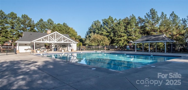 3820 Leela Palace Way, Fort Mill, SC 29708 - community pool with fence and a patio