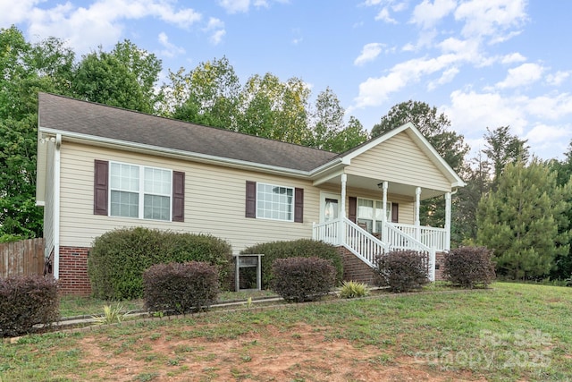 1221 Woodpecker Dr, Clover, SC 29710 - ranch-style home with a porch