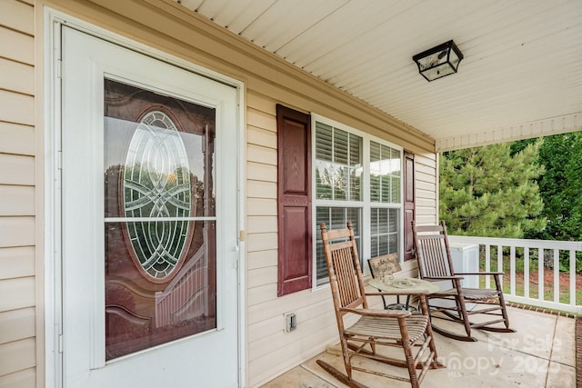 1221 Woodpecker Dr, Clover, SC 29710 - view of exterior entry with a porch