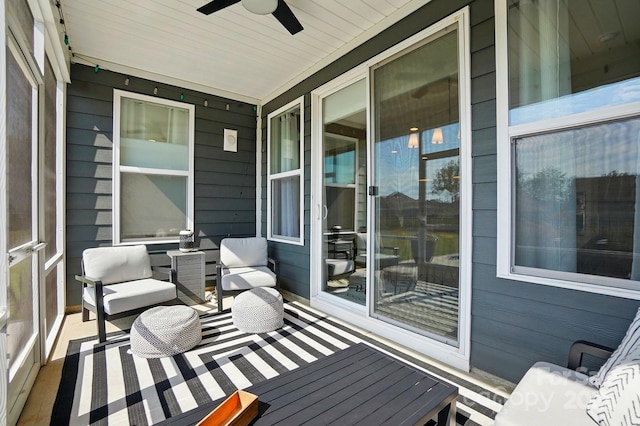 2062 Nellies Way, Fort Mill, SC 29715 - deck with ceiling fan