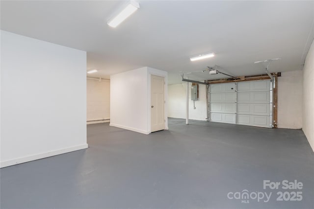 1318 Crawford Rd, Waynesville, NC 28785 - garage featuring electric panel
