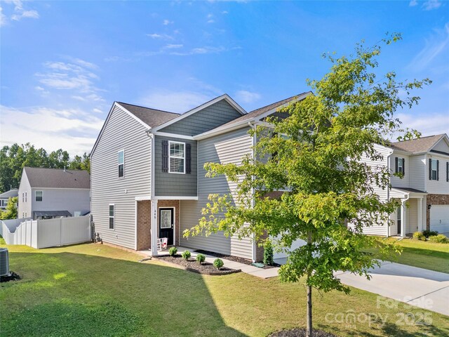 446 Misty Law Ln, Clover, SC 29710 - view of front facade with driveway