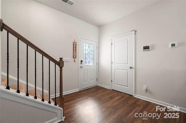 446 Misty Law Ln, Clover, SC 29710 - entrance foyer featuring wood finished floors and stairway