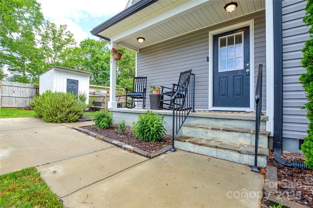 8024 Eagle St, Mount Pleasant, NC 28124 - property entrance featuring a porch