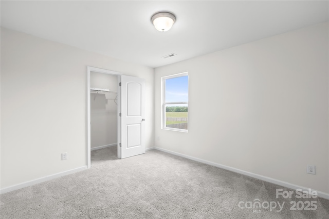 2322 Joes Lake Rd, Shelby, NC 28152 - unfurnished bedroom featuring carpet floors, baseboards, and a closet