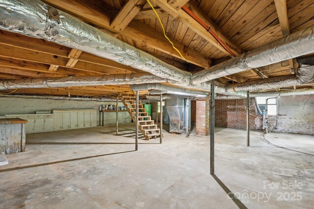 500 Peigler St NW Unit 1 & 2, Concord, NC 28027 - below grade area featuring stairs