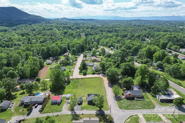 800 Hoyle St SW, Valdese, NC 28690 - bird's eye view of a forest and a mountain backdrop