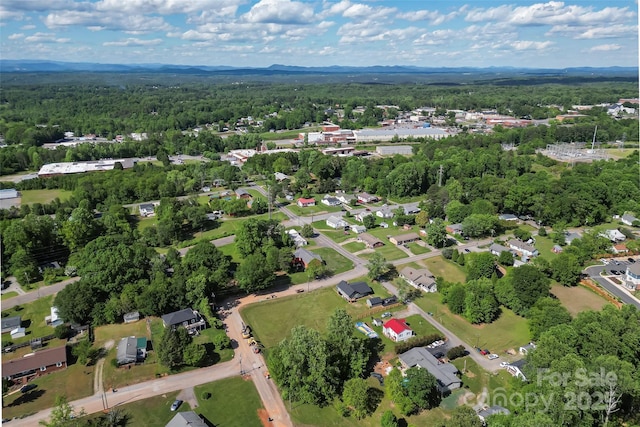800 Hoyle St SW, Valdese, NC 28690 - aerial overview of property's location featuring a heavily wooded area