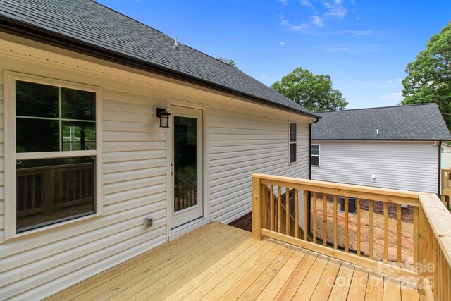 894 Oval St, Kannapolis, NC 28081 - view of wooden terrace