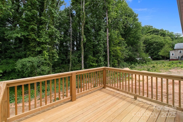894 Oval St, Kannapolis, NC 28081 - view of wooden terrace