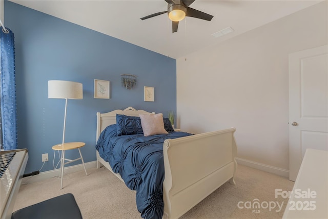 11333 Preservation Ln, Charlotte, NC 28278 - bedroom featuring carpet floors and a ceiling fan