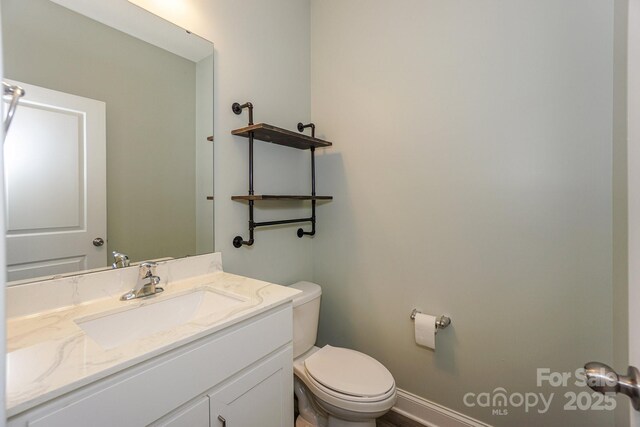 110 Synandra Dr Unit B, Mooresville, NC 28117 - bathroom with toilet and vanity