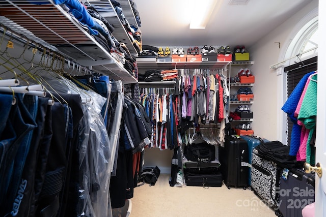 201 Vanderbilt Blvd, Locust, NC 28097 - spacious closet with carpet floors