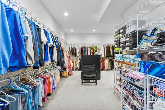 5418 Commodore Pl, Clover, SC 29710 - walk in closet with carpet flooring