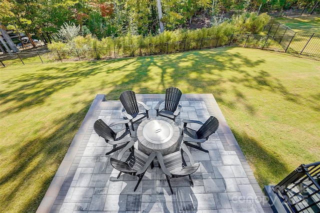 4116 Spring Cove Way, Belmont, NC 28012 - view of patio / terrace featuring outdoor dining area
