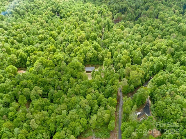 155 Pebble Ridge Rd, Spruce Pine, NC 28777 - drone / aerial view of a heavily wooded area